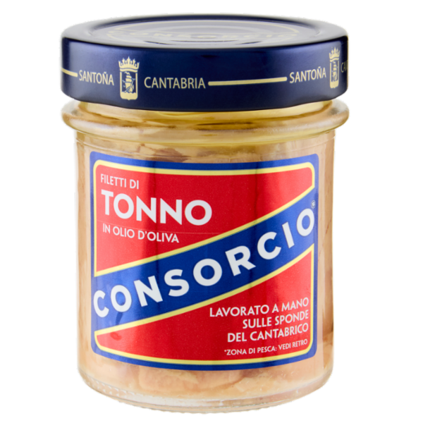 Consorcio Filetti di Tonno in Olio di Oliva 180 g