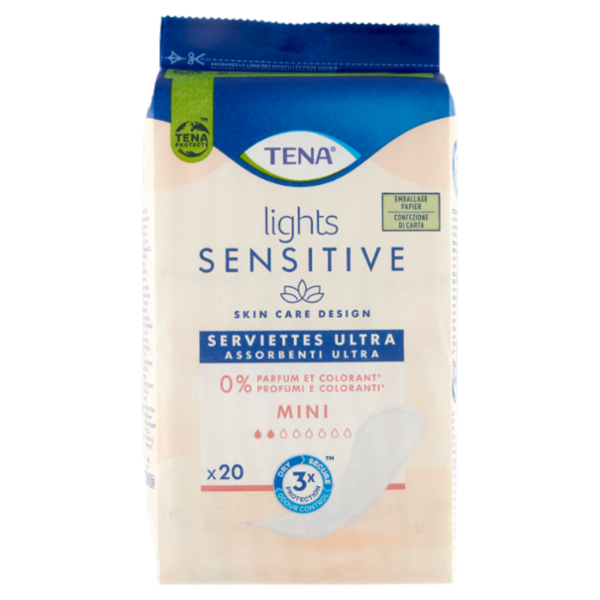 Tena lights Sensitive Assorbenti Ulta Mini 20 pz