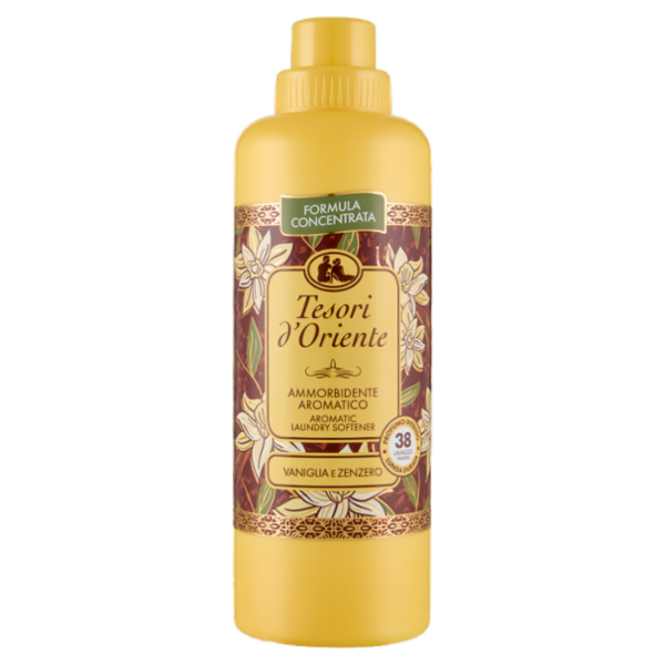 Tesori d'Oriente Ammorbidente Aromatico Vaniglia e Zenzero 760 ml
