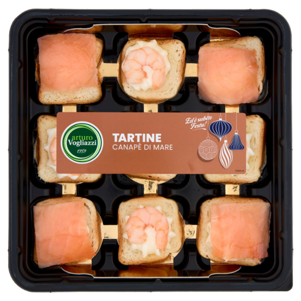 arturo Vogliazzi Tartine Canapè di Mare 180 g