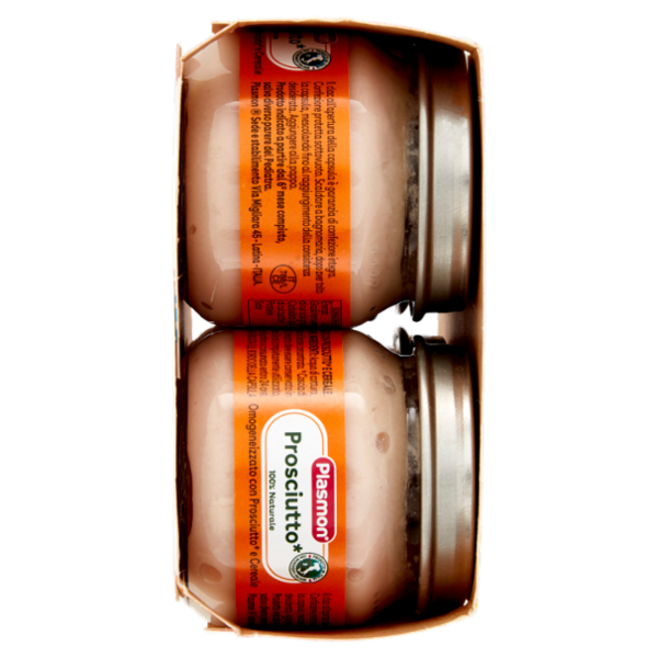Plasmon Omogeneizzato Prosciutto* con cereale 4 x 80 g