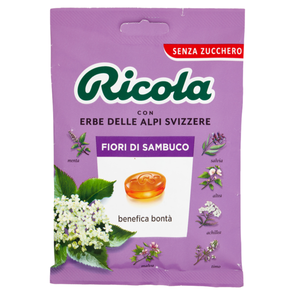 Ricola Fiori di sambuco 70 g
