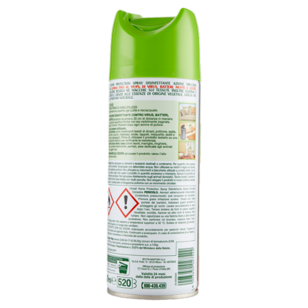 Citrosil Home Protection Spray Disinfettante con vere essenze di agrumi 300 ml