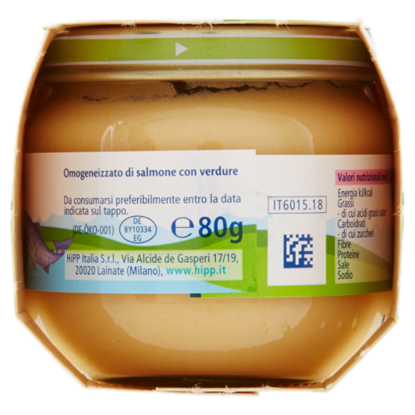 HiPP Salmone con verdure Omogeneizzato 2 x 80 g