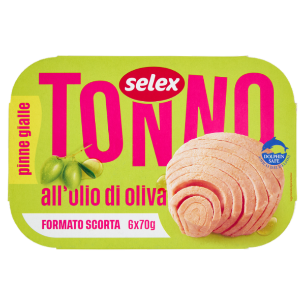 Selex Tonno all'Olio di Oliva 6x70 g