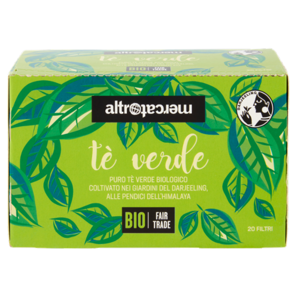 altromercato Bio tè verde 20 Filtri 40 g