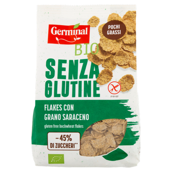 Germinal Bio Senza Glutine Flakes con Grano Saraceno 250 g
