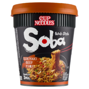 Nissin Cup Noodles Soba Wok Style Sukiyaki Beef 89 g