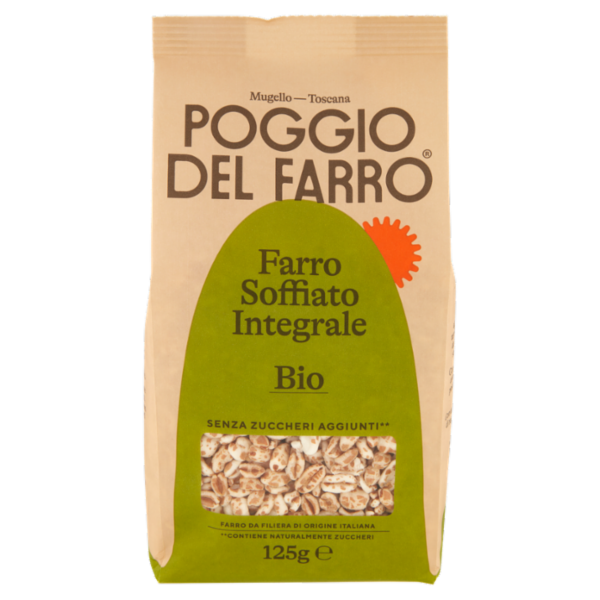 Poggio del Farro Farro Soffiato Integrale Bio 125 g