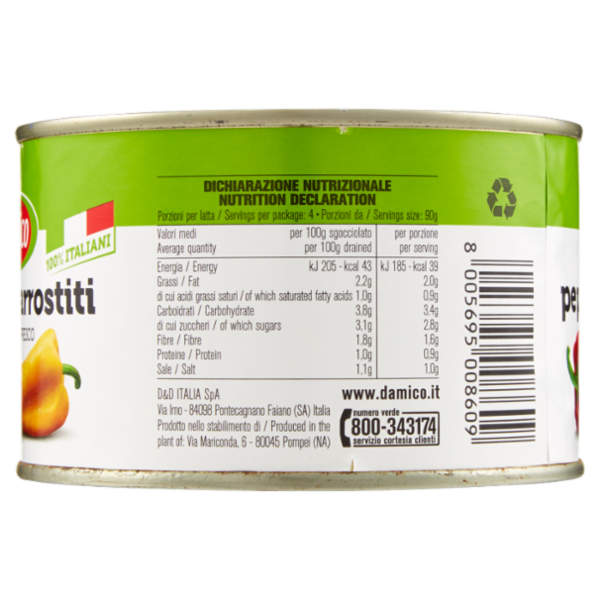 D'Amico peperoni arrostiti 400 g