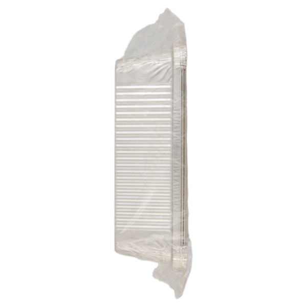 Selex Contenitore in Alluminio con Coperchio Plumcake 4 Porzioni 4 pezzi