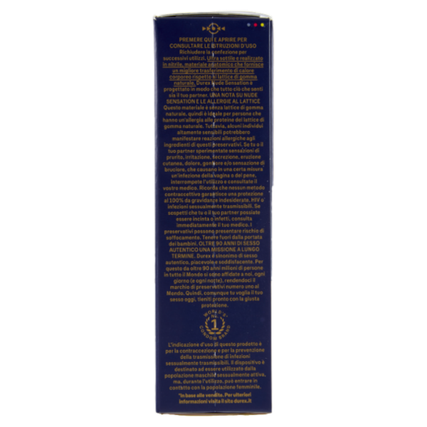 Durex Nude Sensation 10 Profilattici
