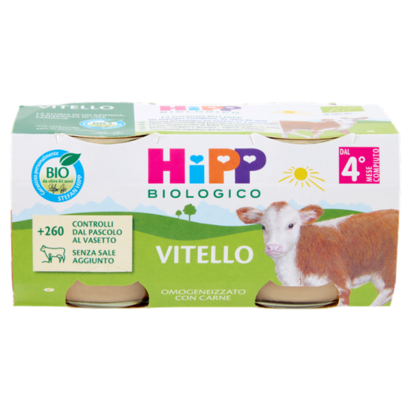 HiPP Biologico Vitello 2 x 80 g