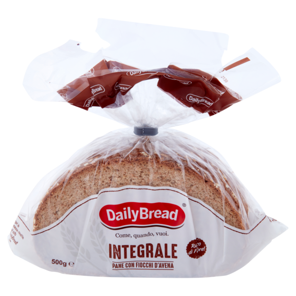 DailyBread Integrale Pane con Fiocchi d'Avena 500 g