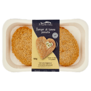 Fiorital Burger Di Tonno Panato 180 g