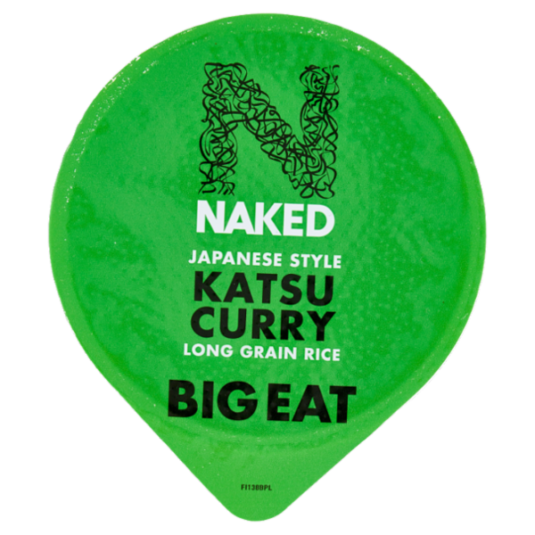 Naked Japanese Style Big Eat Katsu Curry Riso 104 g