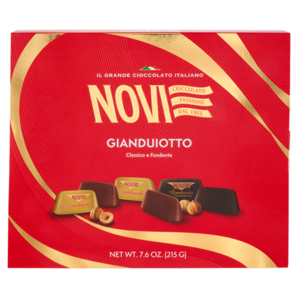 Novi Gianduiotto Classico e Fondente 215 g