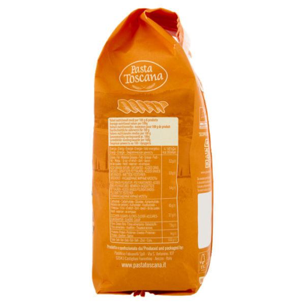 Pasta Toscana Bio Integrale Fusilli 85 500 g