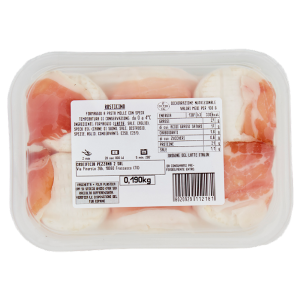 caseificio Pezzana Rosticino 0,190 kg