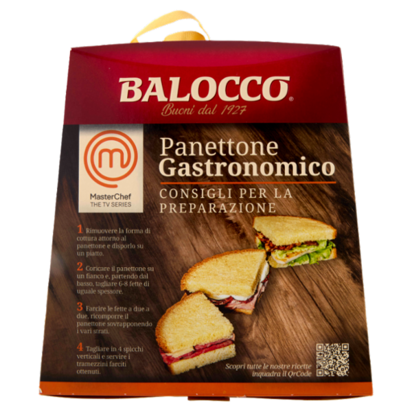 Balocco Panettone Gastronomico da Farcire 800 g
