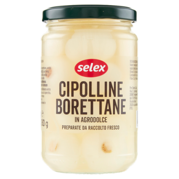 Selex Cipolline Borettane in Agrodolce 290 g