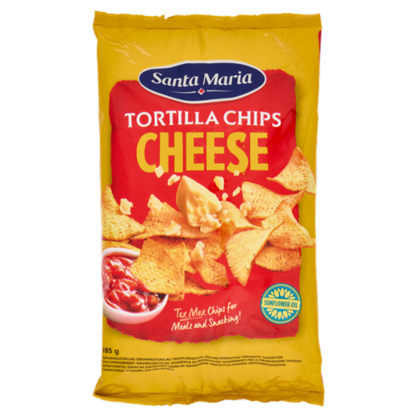 Santa Maria Tortilla Chips Cheese 185 g