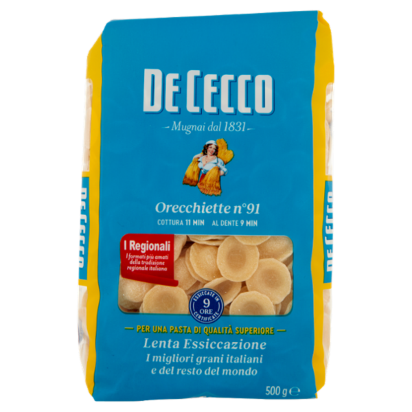De Cecco Orecchiette n°91 500 g