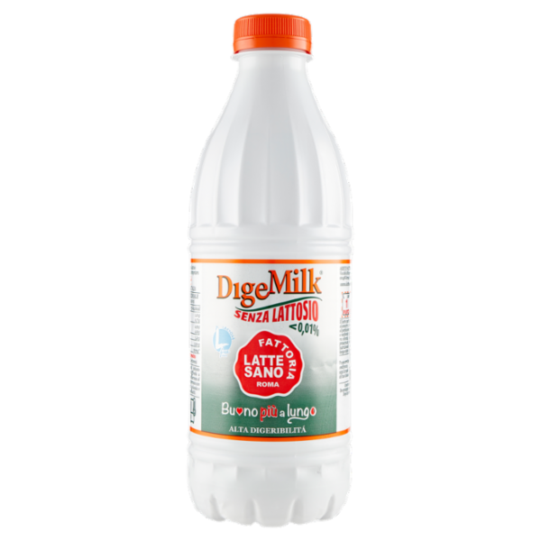 Fattoria Latte Sano DigeMilk Senza Lattosio <0,01% Buono più a lungo Alta Digeribilità 1 L