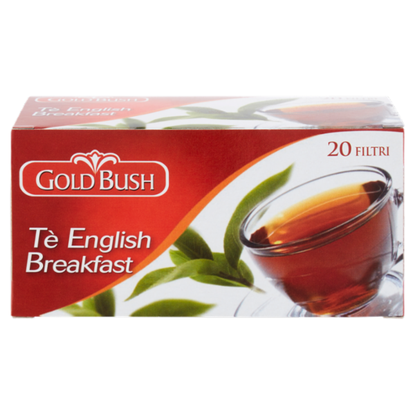 Gold Bush Tè English Breakfast 20 Filtri 30 g