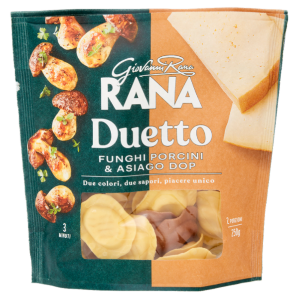 Giovanni Rana Duetto Funghi Porcini & Asiago DOP 250 g