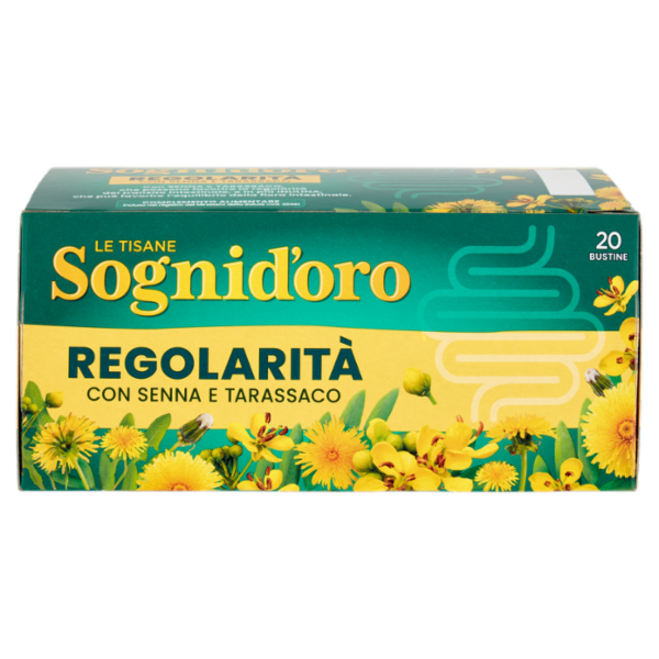 Sognid'oro le Tisane Regolarità con Senna e Tarassaco bustine 20 x 2 g