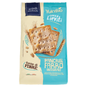 YukyBio Senza Lieviti Pancrik Farro Integrale 200 g