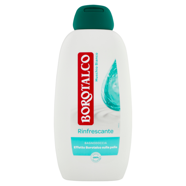 Borotalco Muschio Bianco Rinfrescante Bagnodoccia 600 ml