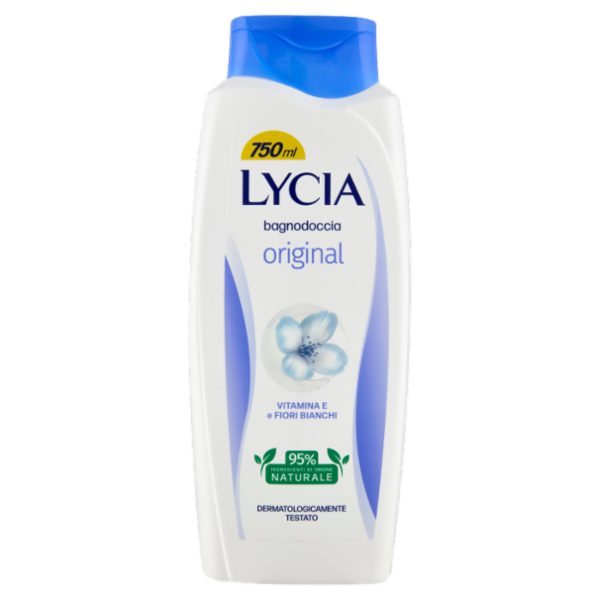 Lycia bagnodoccia original Vitamina E e Fiori Bianchi 750 ml