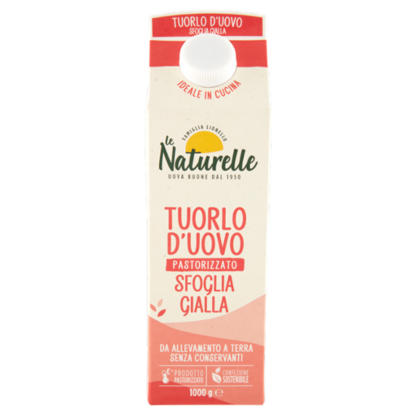 le Naturelle Tuorlo d'Uovo Pastorizzato Sfoglia Gialla 1000 g