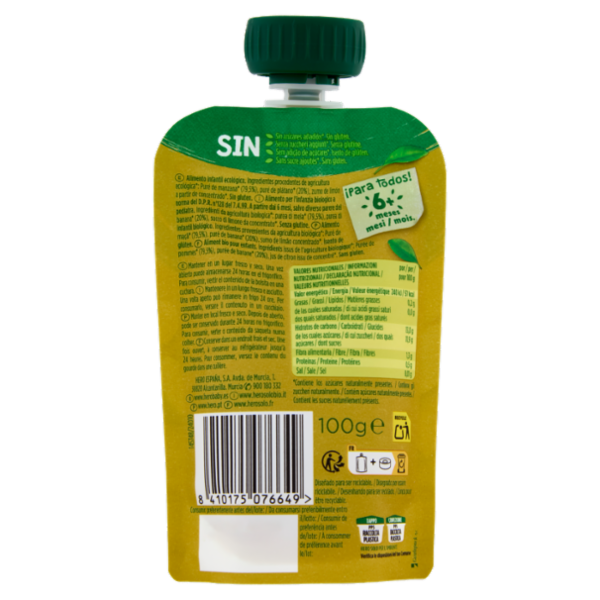 Hero Solo Bio Mela e Banana 100 g