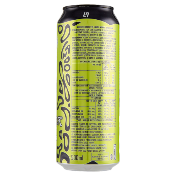 Monster Energy Zero Sugar Can 500 ml