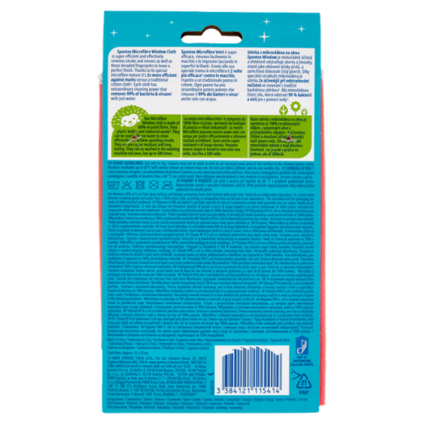 Spontex Microfibre Vetri fibre riciclate