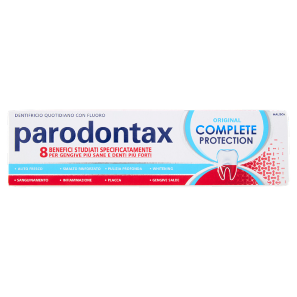 Parodontax dentifricio quotidiano Complete Protection Original gengive più sane denti più forti 75ml