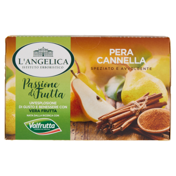 L'Angelica Passione di Frutta Pera Cannella 15 Filtri 27 g