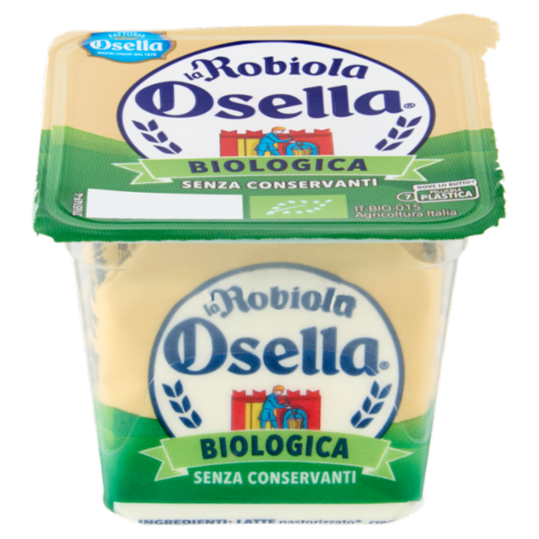 Fattorie Osella la Robiola Osella Biologica formaggio fresco biologico­ 90 g