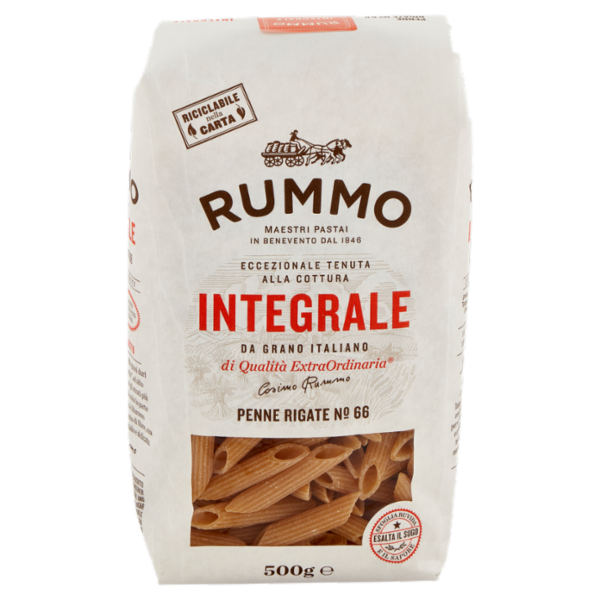 Rummo Integrale Penne Rigate N° 66 500 g