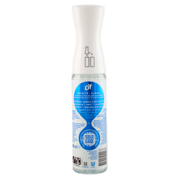 Cif Infinite + Clean Tutto in 1 Sensitive Fiori di Loto & Sali Minerali 280 ml