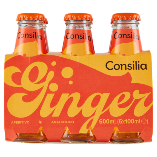 Consilia Aperitivo Analcolico Ginger 6x100 ml