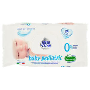 Fresh & Clean Baby Pediatric Salviettine 72 Pz