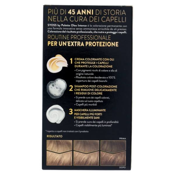 Syoss By Palette Oleo Intense 8-50 Biondo Cenere Naturale