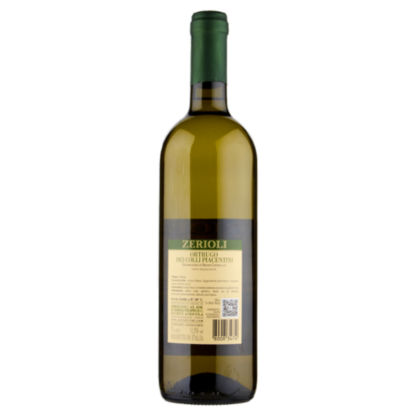 Zerioli Ortrugo dei Colli Piacentini DOC Vino Frizzante 75 cl