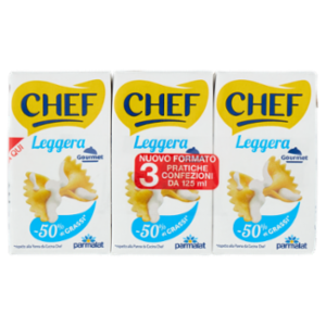 Chef Leggera Gourmet 3 x 125 Ml
