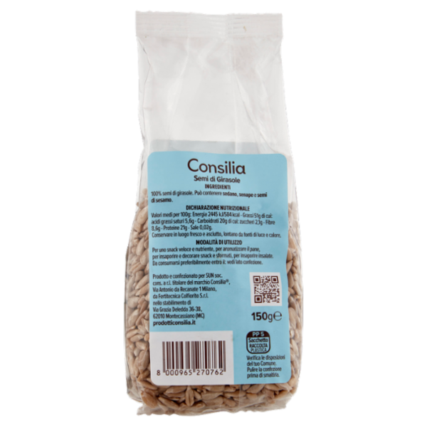 Consilia Semi di Girasole Decorticati 150 g