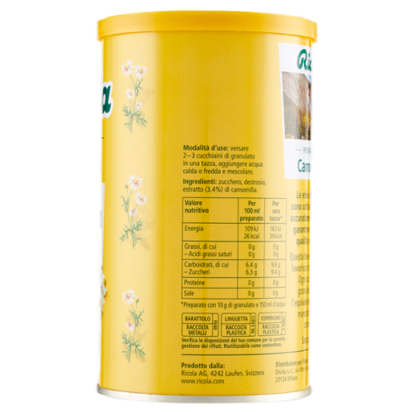 Ricola Preparato per Camomilla 200 g